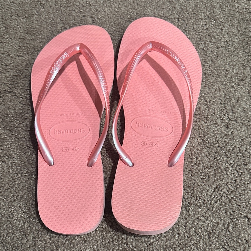 Havaianas Light Pink Flip Flops
